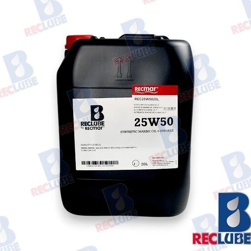 ACEITE SINTETICO 25W50 20 LT. Otras REC25W5020L
