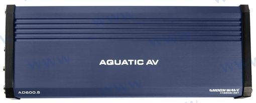 AMPLIFICADOR AQUATIC SALIDAS 4 + 1 Aquatic AQ-AD600.5