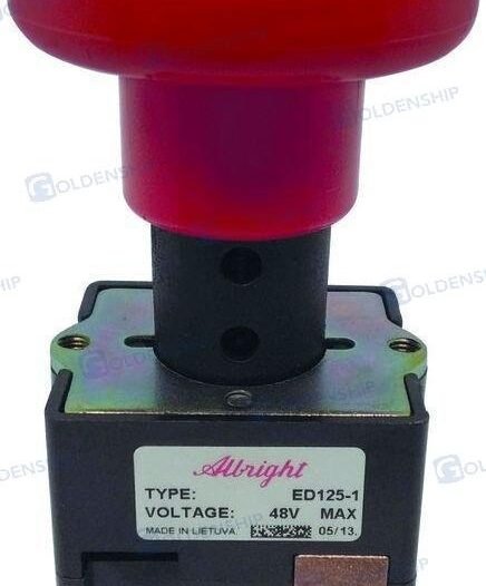 PARO DE EMERGENCIA 12V 150A Goldenship ALED125-1
