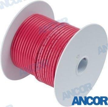 CABLE MARINO 14 AWG (2MM²) ROJO - 30 M Ancor AM104810