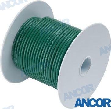 CABLE MARINO 12 AWG (3MM²) VERDE - 30 M Ancor AM106310