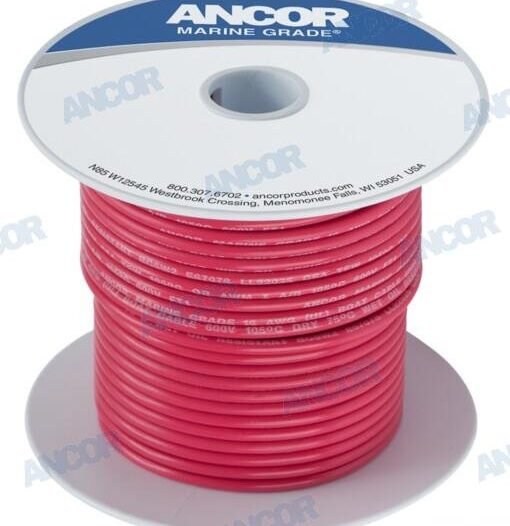 CABLE BATERIA 6AWG (13MM²) ROJO (30 M) Ancor AM112510