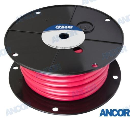 CABLE BATERIA 1AWG (42MM²) ROJO 30 M Ancor AM115510