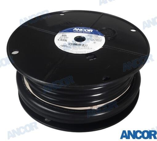 CABLE MARINO 00AWG (67MM²) NEGRO 15M Ancor AM117005