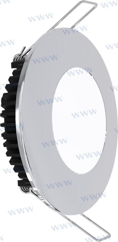 LUZ INTERIOR CROMADA 6 W 600 LUM. 6500K Aker Lighting AKAL4195CR24V