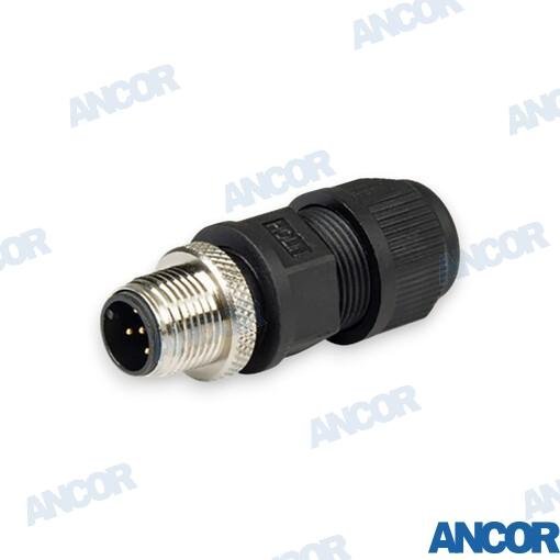 CONECTOR MACHO NMEA 2000 Ancor AM270110