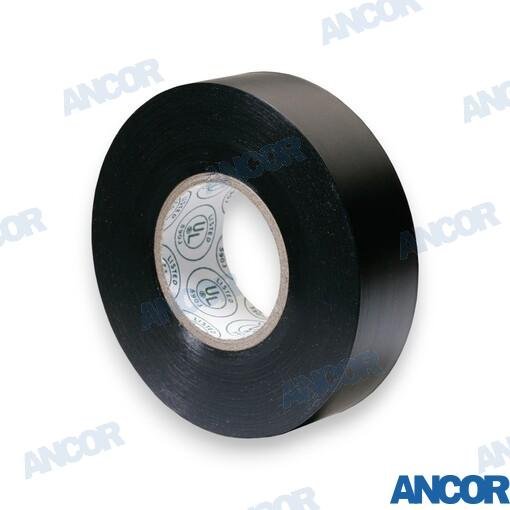 CINTA ELECTRICA NEGRA PREMIUM 19mmx20m Ancor AM331066