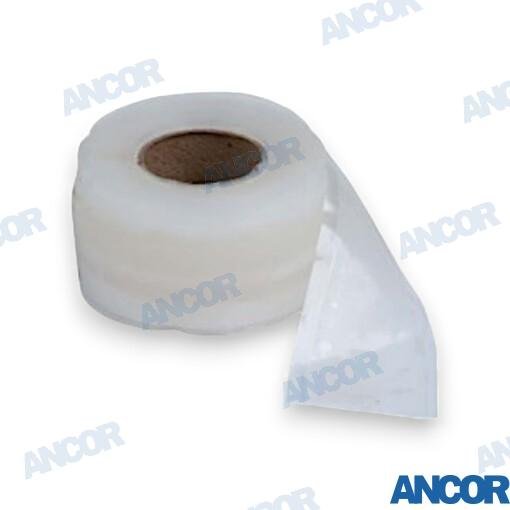 CINTA REPARACION 25mmX0.30m TRANSPARENTE Ancor AM343010