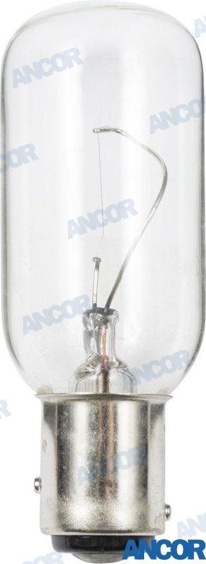 BOMBILLA 24V. 10W. CASQUILLO BAY15D Ancor AM529344