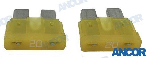 FUSIBLES ATC 20 AMP. (2) Ancor AM604020