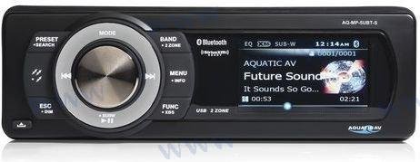 MEDIA CENTER. DISPLAY COLOR. BLUETOOTH/U Aquatic AQ-MP-5UBT
