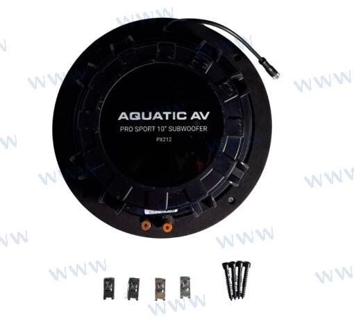 SUBWOOFER 10" PRO SPORT NEGRO Aquatic AQ-PX212