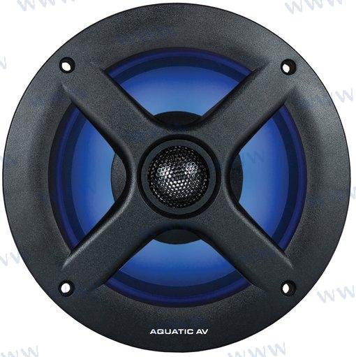 ALTAVOCES AQUATIC PRO SERIE NEGRO LED Aquatic AQ-RG112