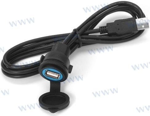 EXTENSION USB MACHO-HEMBRA Aquatic AQ-USB-1
