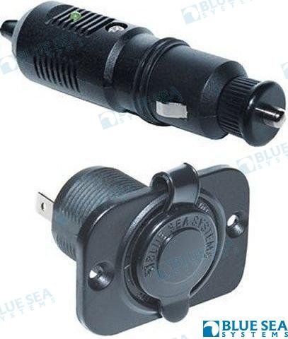 KIT BASE Y ENCHUFE 12V Blue Sea BS1015