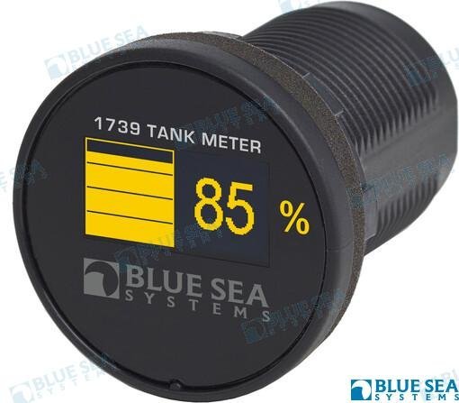 MEDIDOR TANQUE MINI OLED - AMARILLO Blue Sea BS1739
