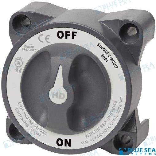 INTERRUPTOR BATERIAS H.D. 600A Blue Sea BS3001