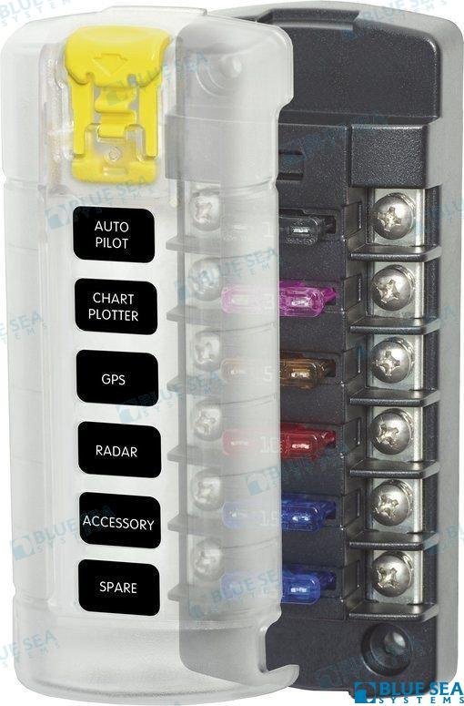 PANEL 6 FUSIBLES Blue Sea BS5035