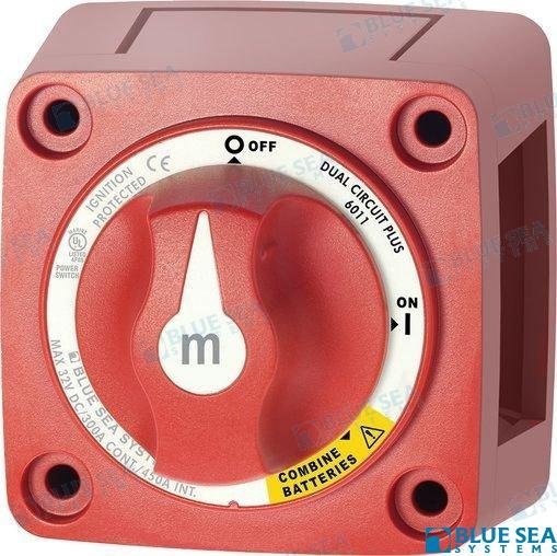 MINI INT. BATERIAS DUAL Blue Sea BS6011