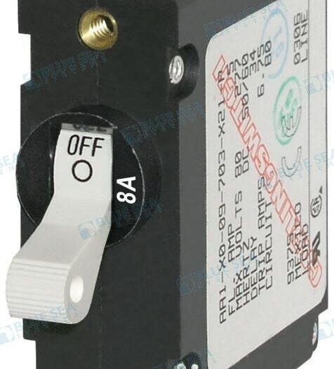 INTERRUPTOR SERIE A UNIPOLAR TOGGLE 8A Blue Sea BS7299