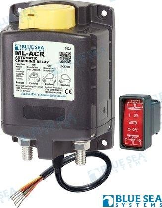 RELE AUTO DE CARGA 12V CON CTRL MANUAL Blue Sea BS7622