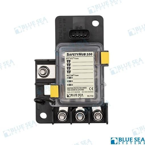 SAFETYHUB 100 FUSE BLOCK Blue Sea BS7725B