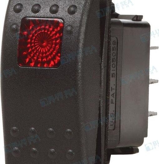 INTERRUPTOR LUZ OFF-ON NEGRO Blue Sea BS7929