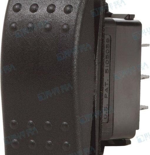 INTERRUPTOR LUZ OFF-(ON) NEGRO Blue Sea BS7930