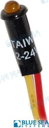 INDICADOR LED 12/24V AMBAR Blue Sea BS8033