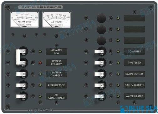 PANEL 11 INT+230V PRINCIPAL Blue Sea BS8176