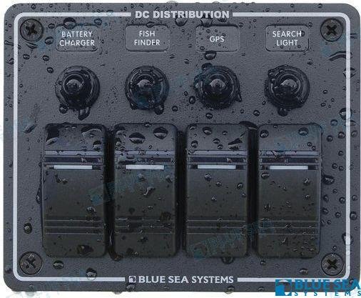 PANEL WP 4 INT. HORIZONTAL NEGRO Blue Sea BS8372