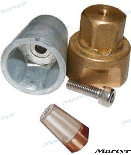 ANODO EJE RADICE 45MM Martyr CMPNRAD45C