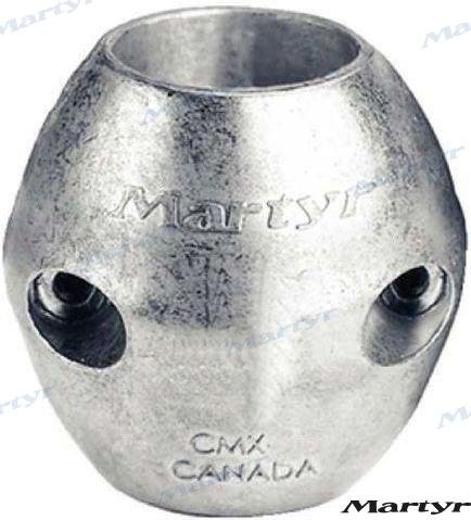 ANODO EJE 2-1/2`` ALUMINIO Martyr CMX-11A