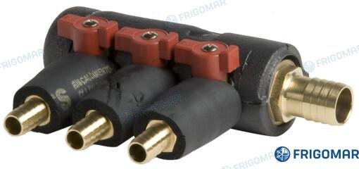 TWO (2) WAY MANIFOLD (SUCTION AND DELIVE Frigomar FRI635