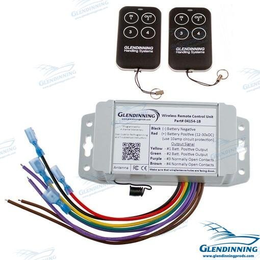 CONTROL REMOTO 12/24v Glendinning GLE04154-1B