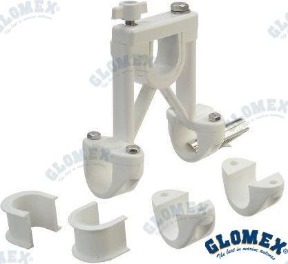 SOPORTE LATERAL DE NYLON PARA ANTENAS L Glomex GLORA119