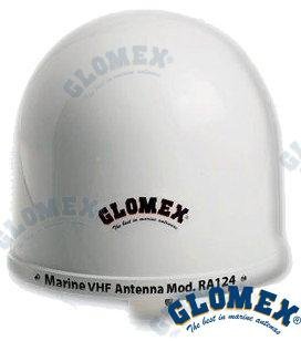 ANTENA VHF - 300 MM - FIBRA FORMATO R Glomex GLORA124