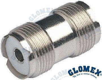 CONECTOR DOBLE HEMBRA PARA CONECTORES PL Glomex GLORA133