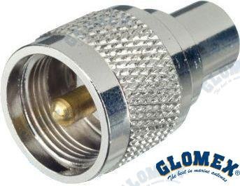 ADAPTADOR FME MACHO A PL259 MACHO Glomex GLORA352