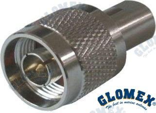 ADAPTADOR FME MACHO A "N" MACHO Glomex GLORA354