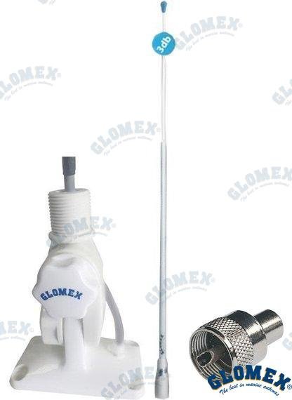 ANTENA GLOMEX RA400 + SOP. RA135 + RA132 Glomex GLORA400KIT
