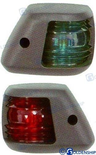 PAR LUCES NAVEGACION AS-20 NEGRA Sea Lume GS10006
