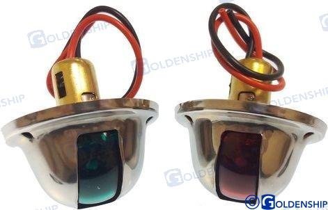 PAR LUCES NAV. VERT.RED.INOX. Sea Lume GS10030