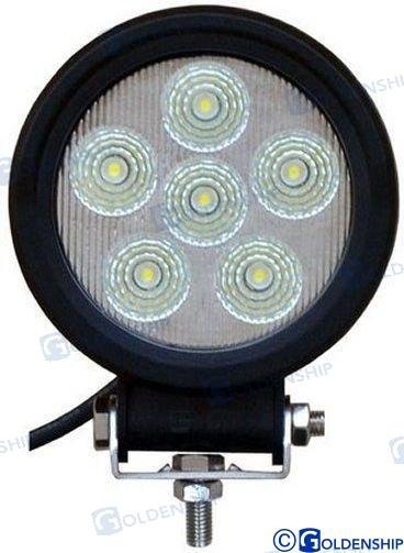 FOCO LED DE CUBIERTA 18 W NEGRO Sea Lume GS10242
