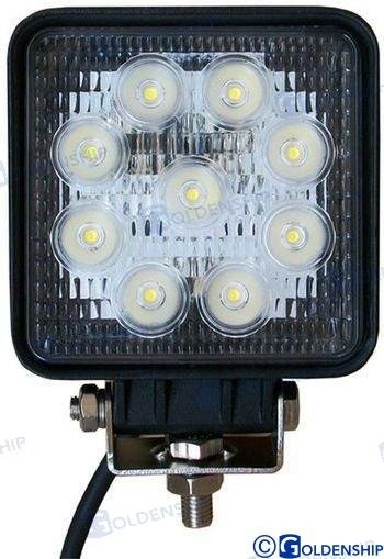 FOCO LED DE CUBIERTA 27 W NEGRO Sea Lume GS10243