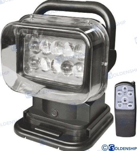 FARO PIRATA "BEAMER" RADIO NEGRO 24V Sea Lume GS10384