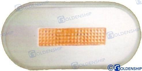 LUZ INTERIOR/EXTERIOR OVALADA LED NARANJ Sea Lume GS10404