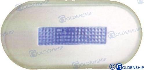 LUZ INTERIOR/EXTERIOR OVALADA LED AZUL Sea Lume GS10405