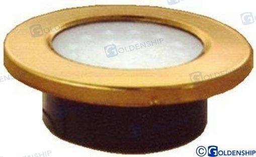 LUZ INTERIOR/EXTERIOR REDONDA DOR 4" LED Sea Lume GS10412