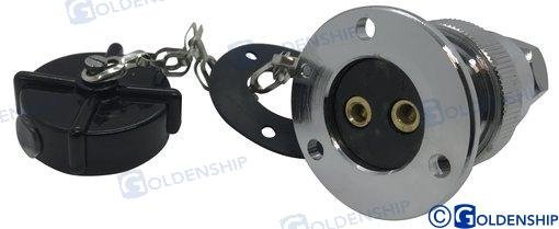 ENCHUFE ESTANCO 5 AMP. 2 POLOS Sea Origin GS11023